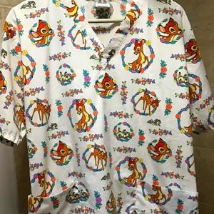 Bambi Disney Scrub Top